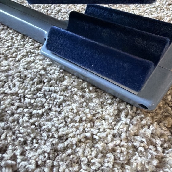 Vintage Conair SHINY BIG WAVES Blue Velvet Flocked Crimper Hot Iron CS5 - Picture 6 of 7